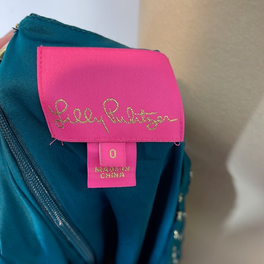 Lilly Pulitizer Cleme Silk‎ Dress - Picture 9 of 10